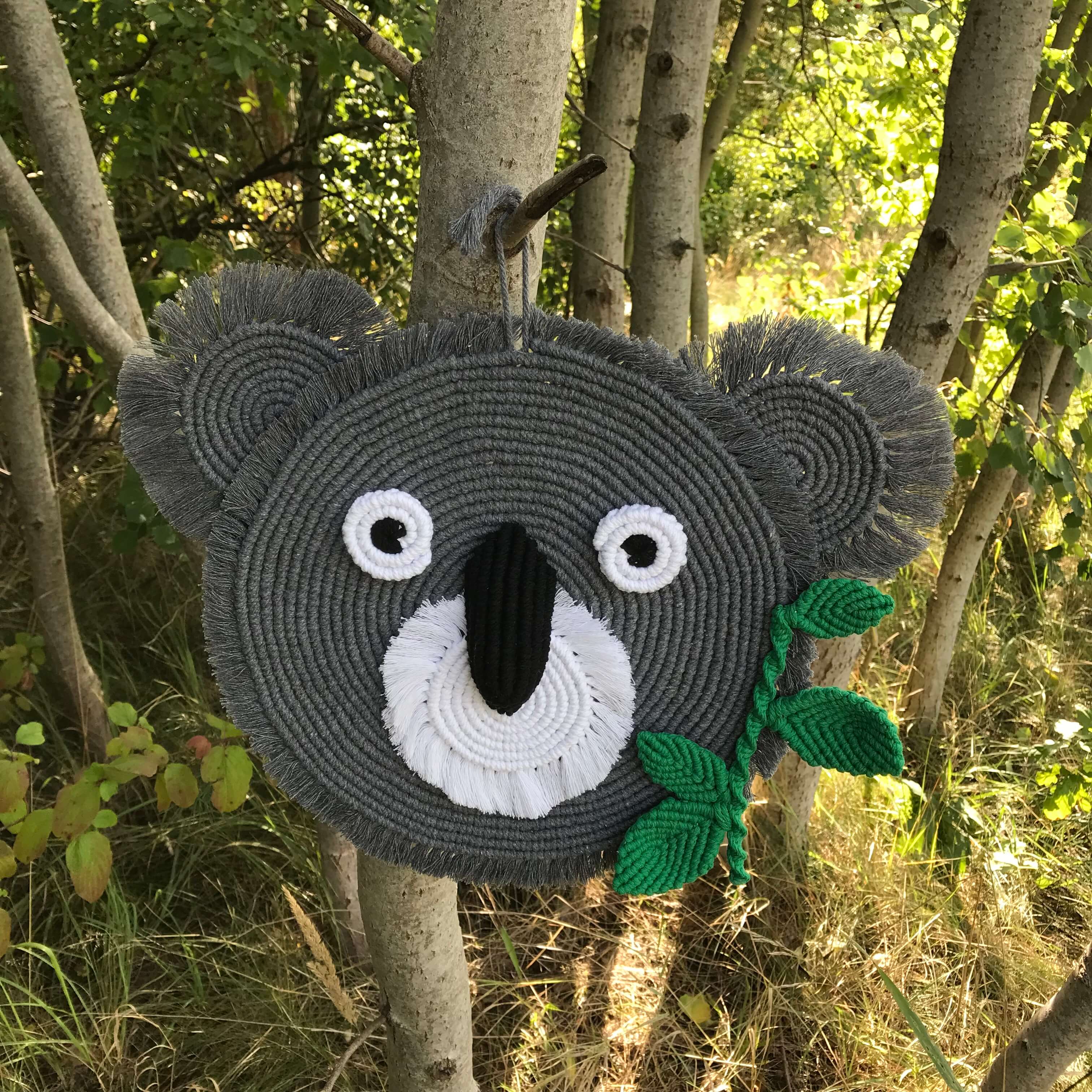 Macramé koala 3