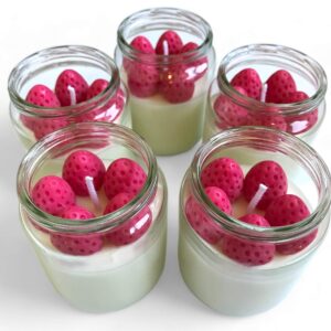 Svíčka sójová, jahoda